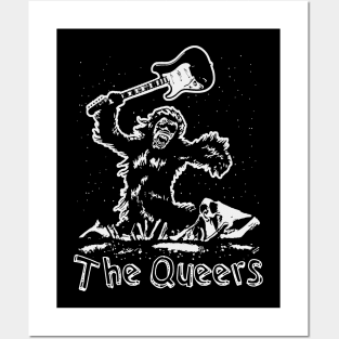 the queers guitar smash Posters and Art